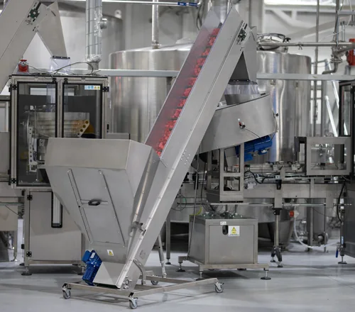 Linea di produzione utilizzata nei processi manifatturieri
